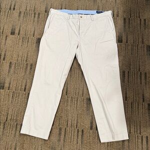 Ralph Lauren Polo Stretch Straight Fit Pants in Light Beige